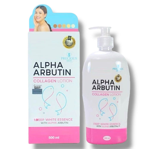 Precious Skin, Alpha Arbutin 3 plus Collagen Body lotion 495ml