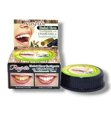 Rasyan Herbal Clove Charcoal Toothpaste 25g