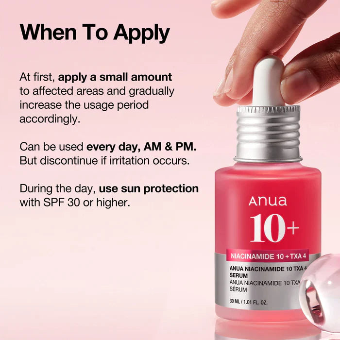 Anua, Niacinamide 10+ txa 4