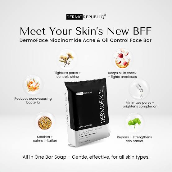 Dermorepubliq Acne & Oil Control Bar Soap