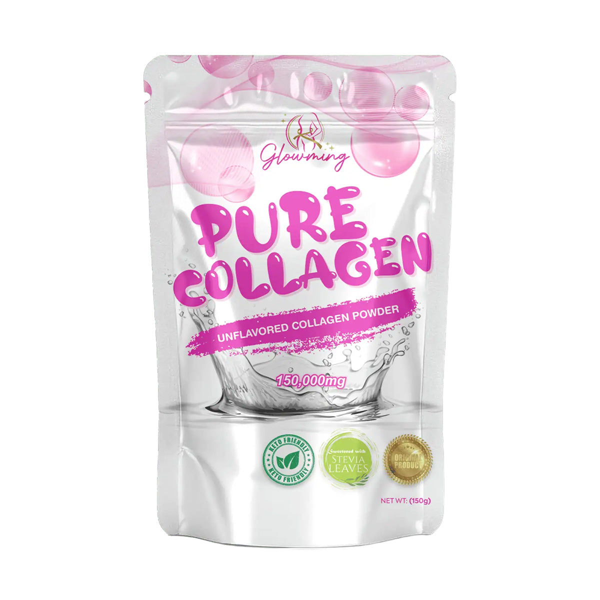 Glowming, Pure Collagen Unflavored Powder