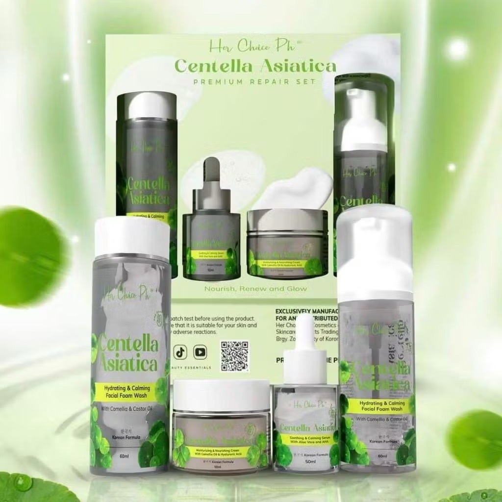 Her Choice Ph Centella Asiatica Premium Repair Set