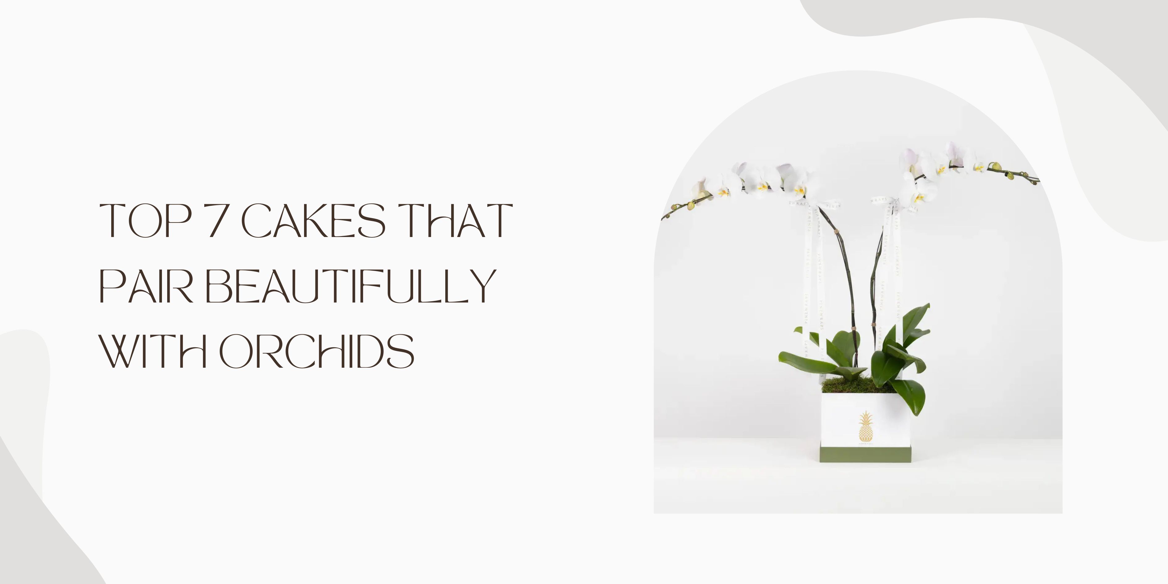 Top 7 Cakes That Pair Beautifully with Orchids