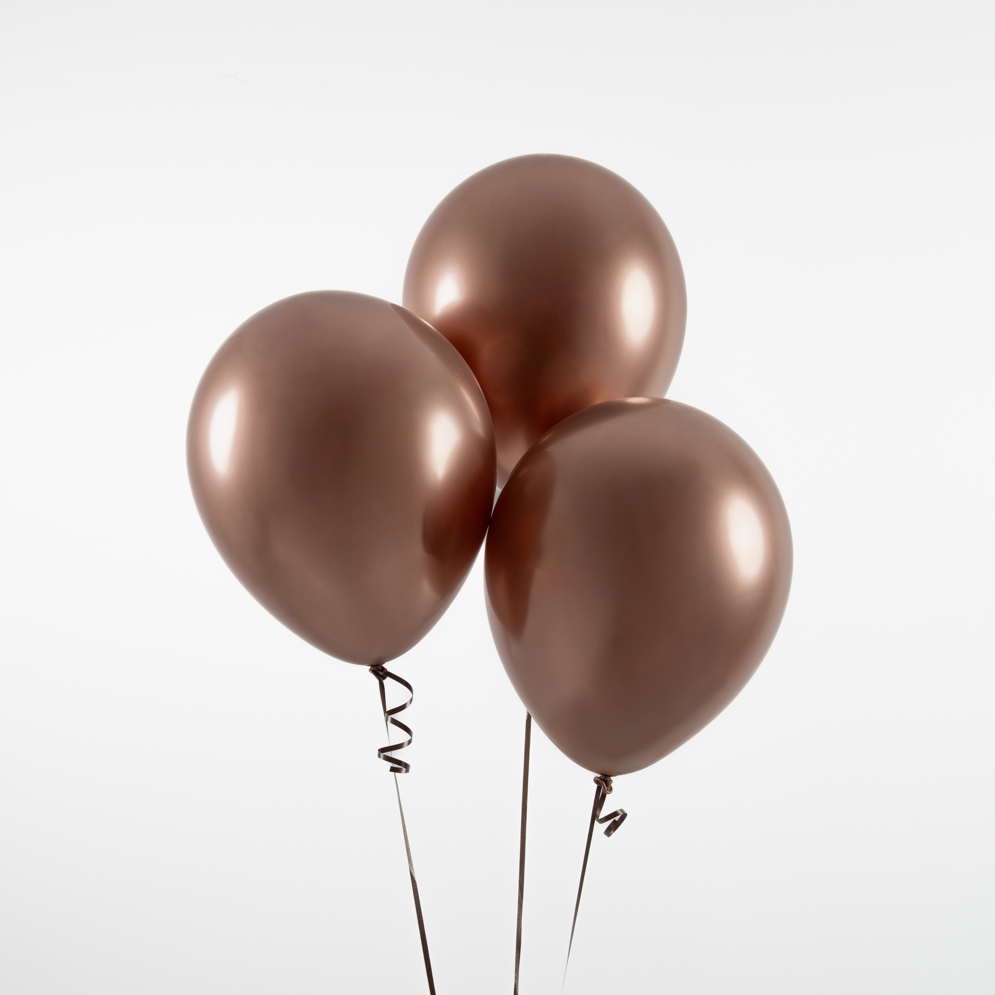 Chrome Rose Gold Balloon