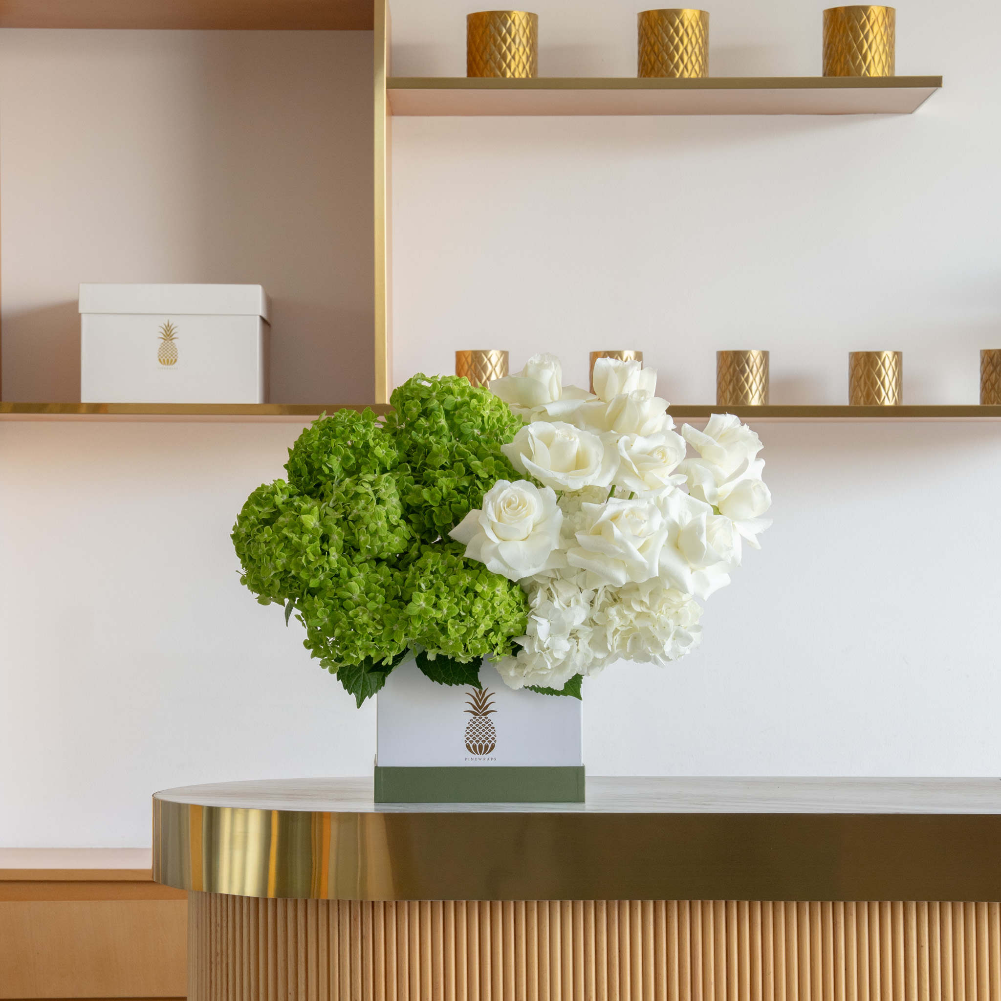 Green Serenity in Bloom