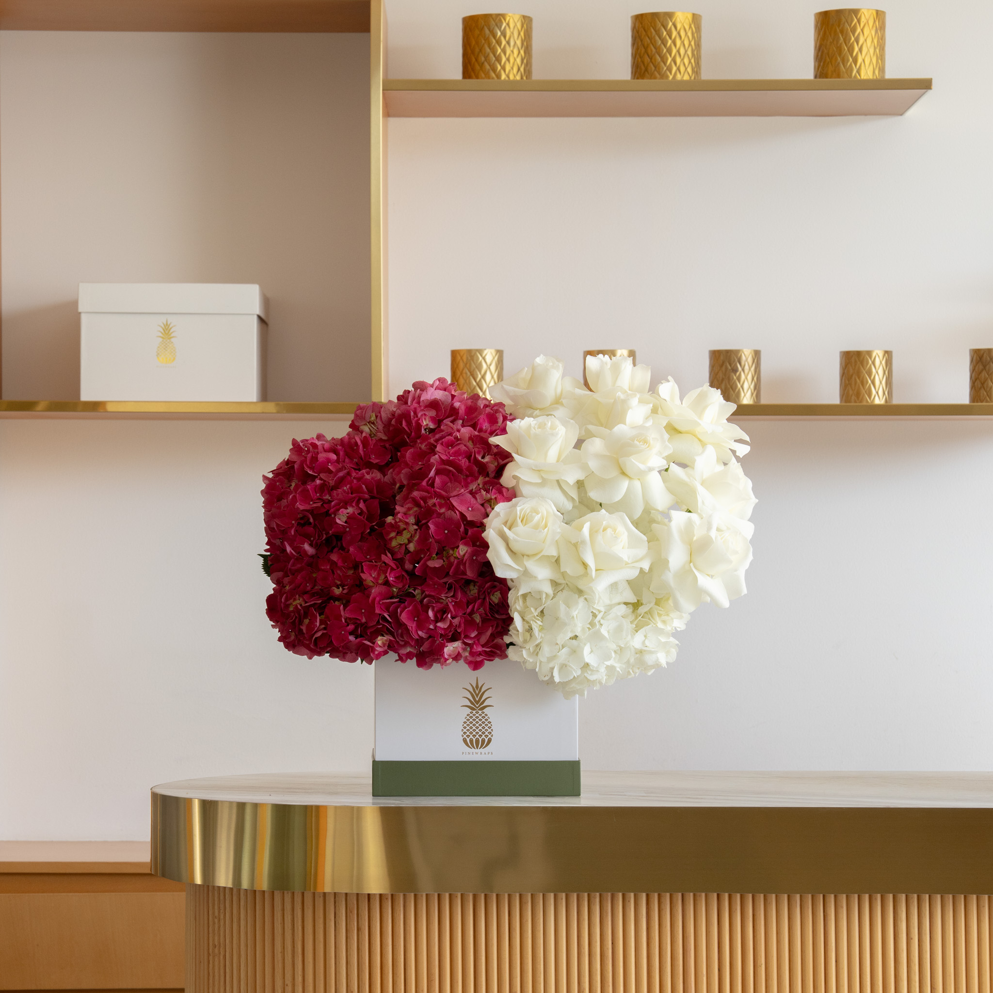 Red Serenity in Bloom