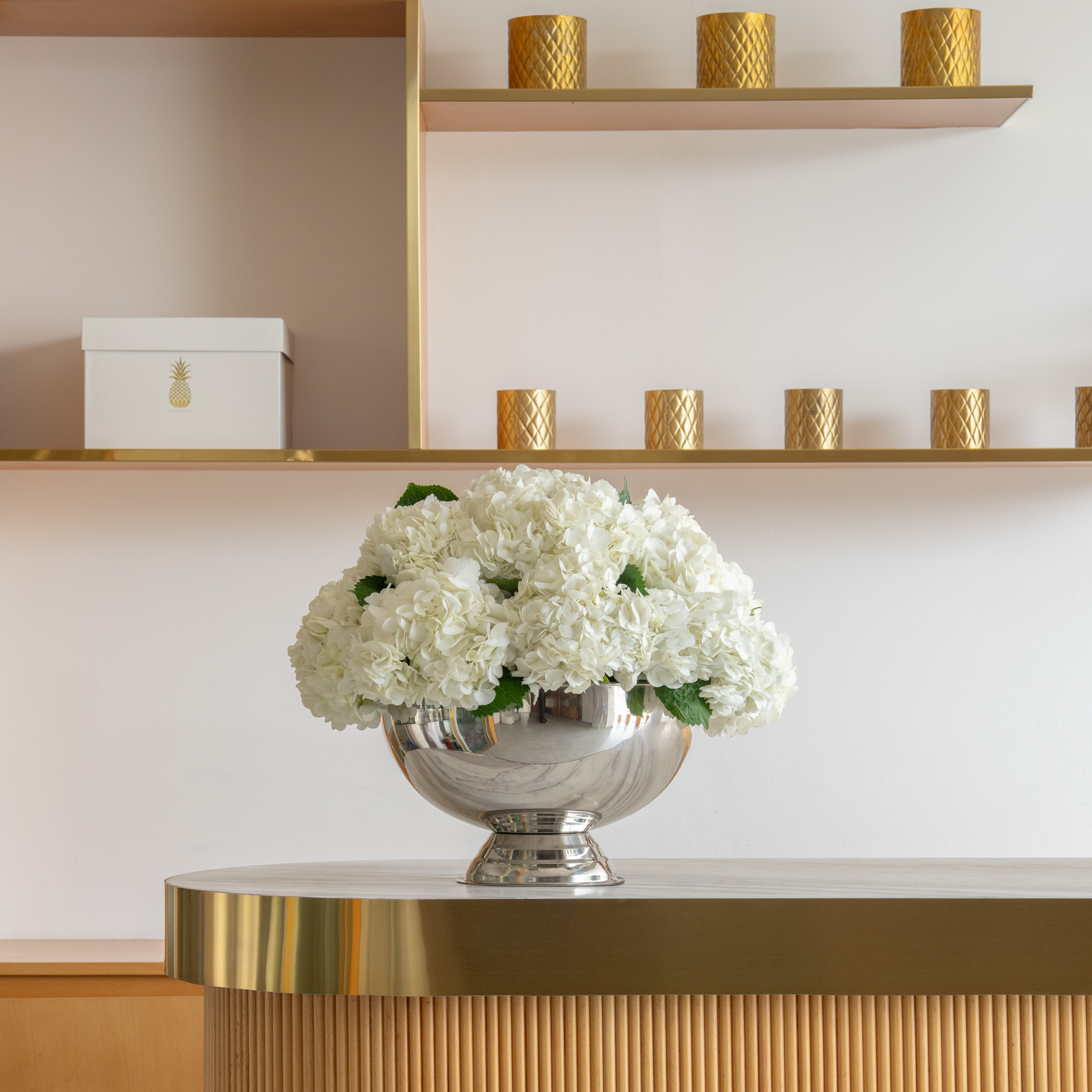 White Blushing Bloom