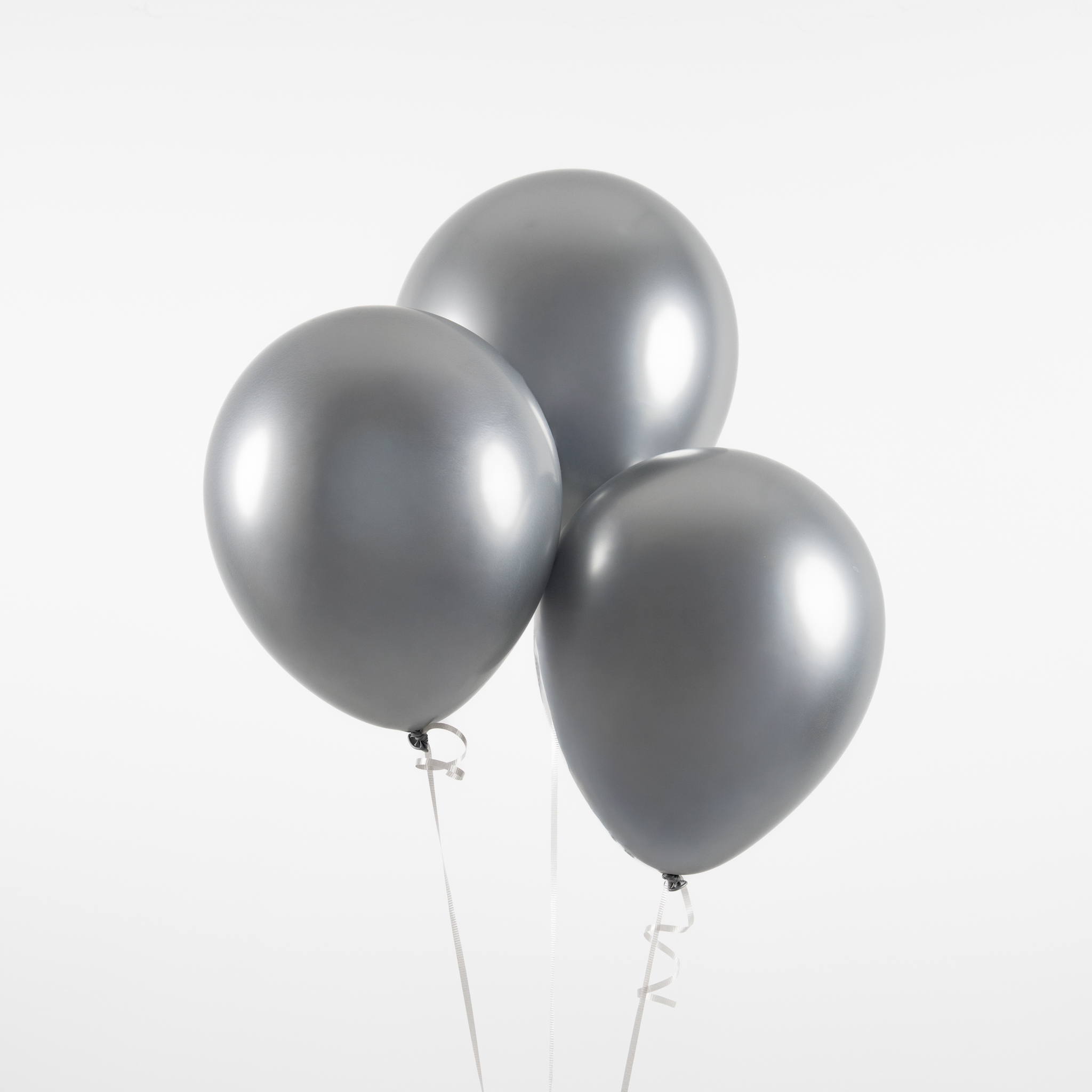 Chrome Silver Balloon