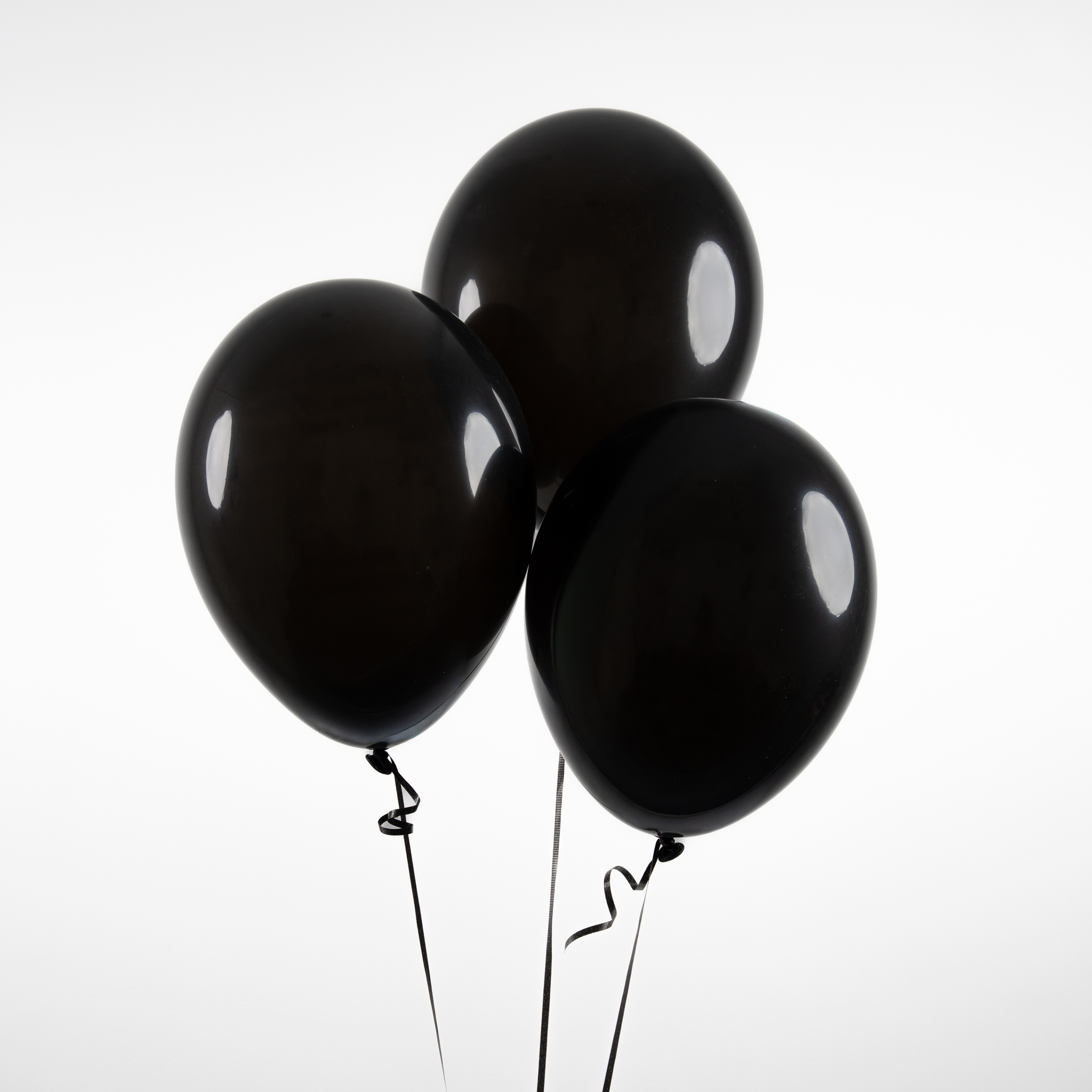 Latex Black Balloon