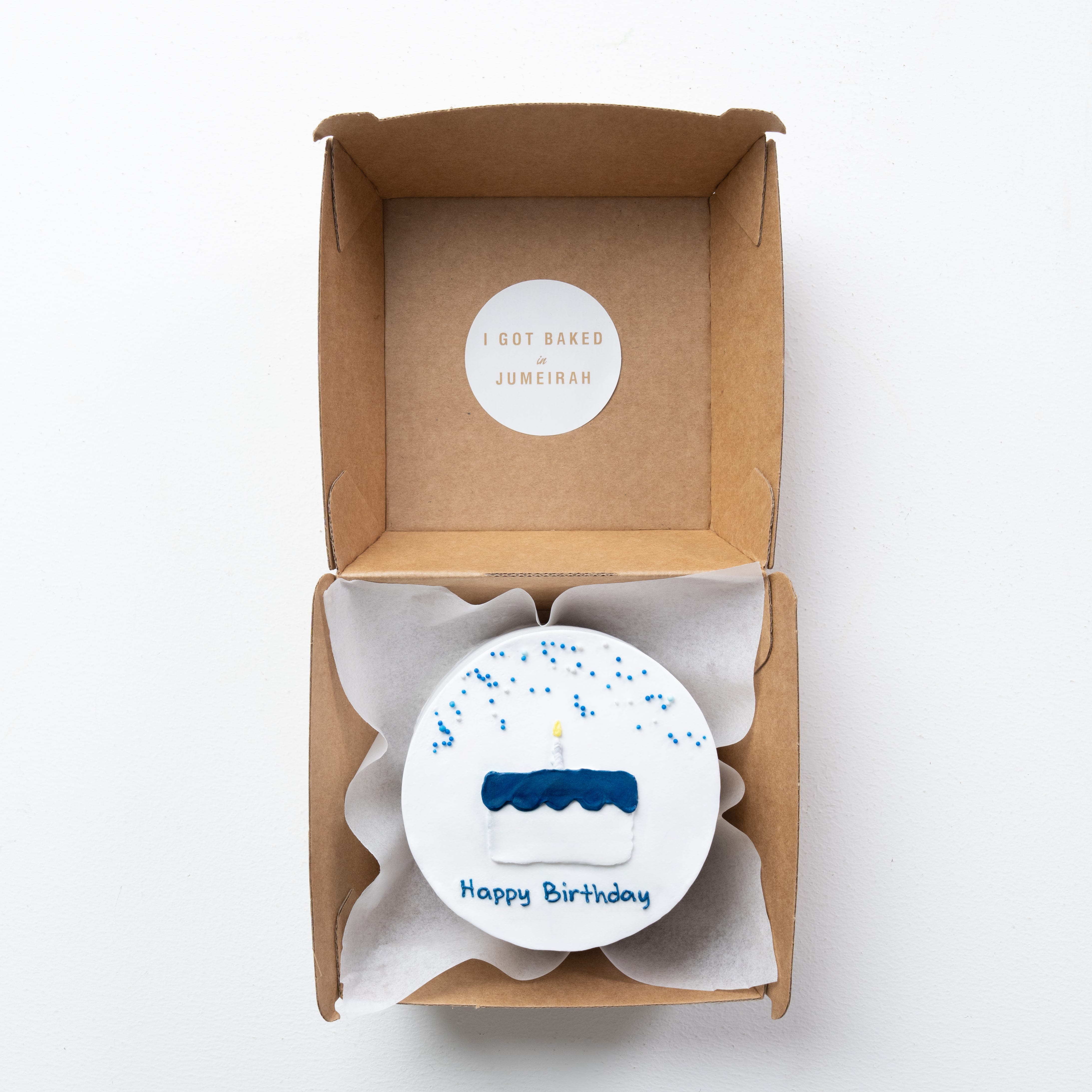 Birthday Cake - Blue