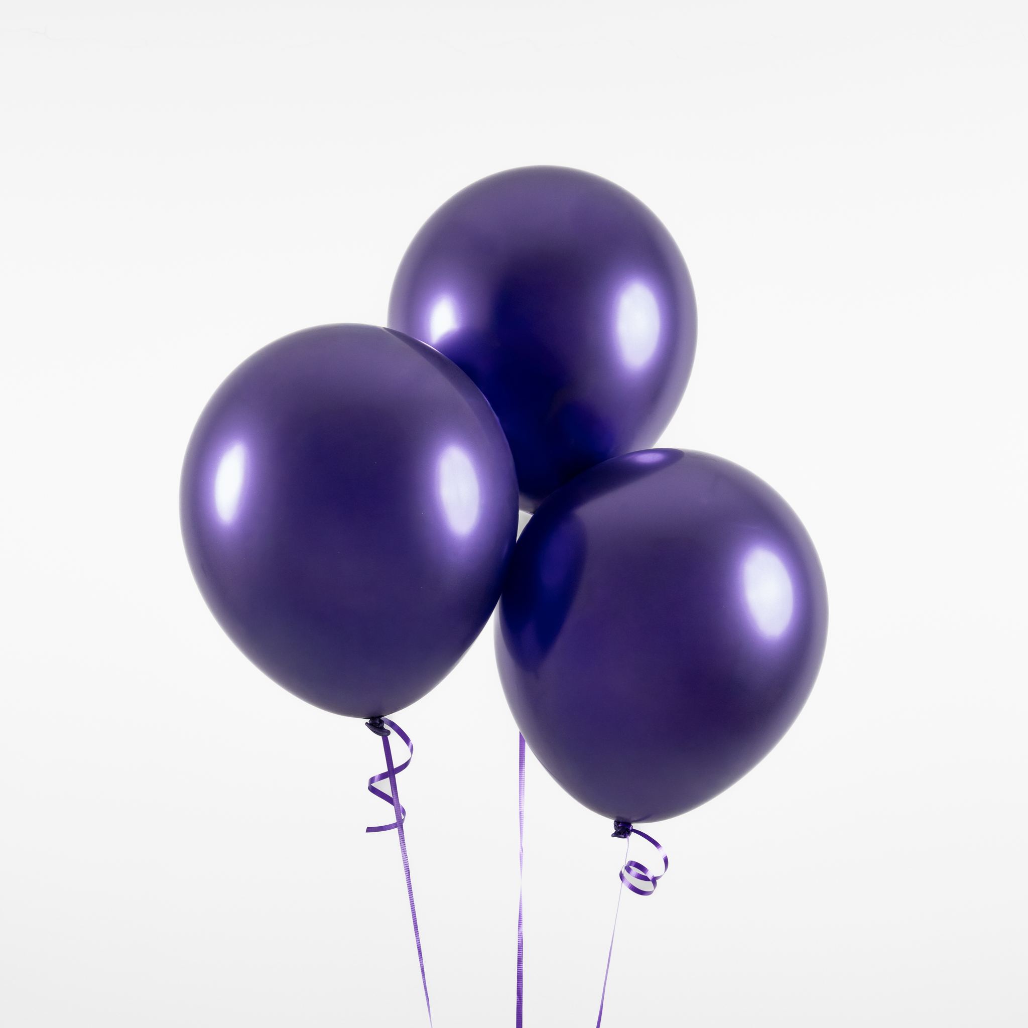 Chrome Purple Balloon