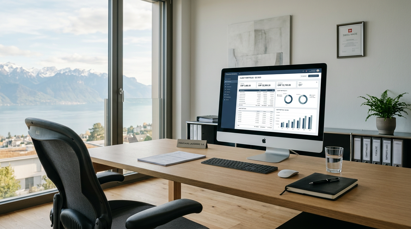 Saisie comptable : combien de temps par mandat dans une fiduciaire suisse — et comment le récupérer