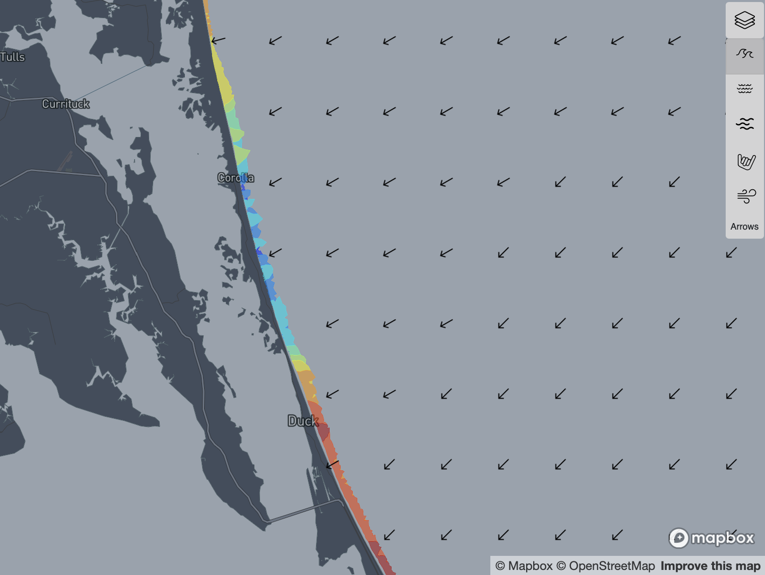 Corolla Old Bathymetry