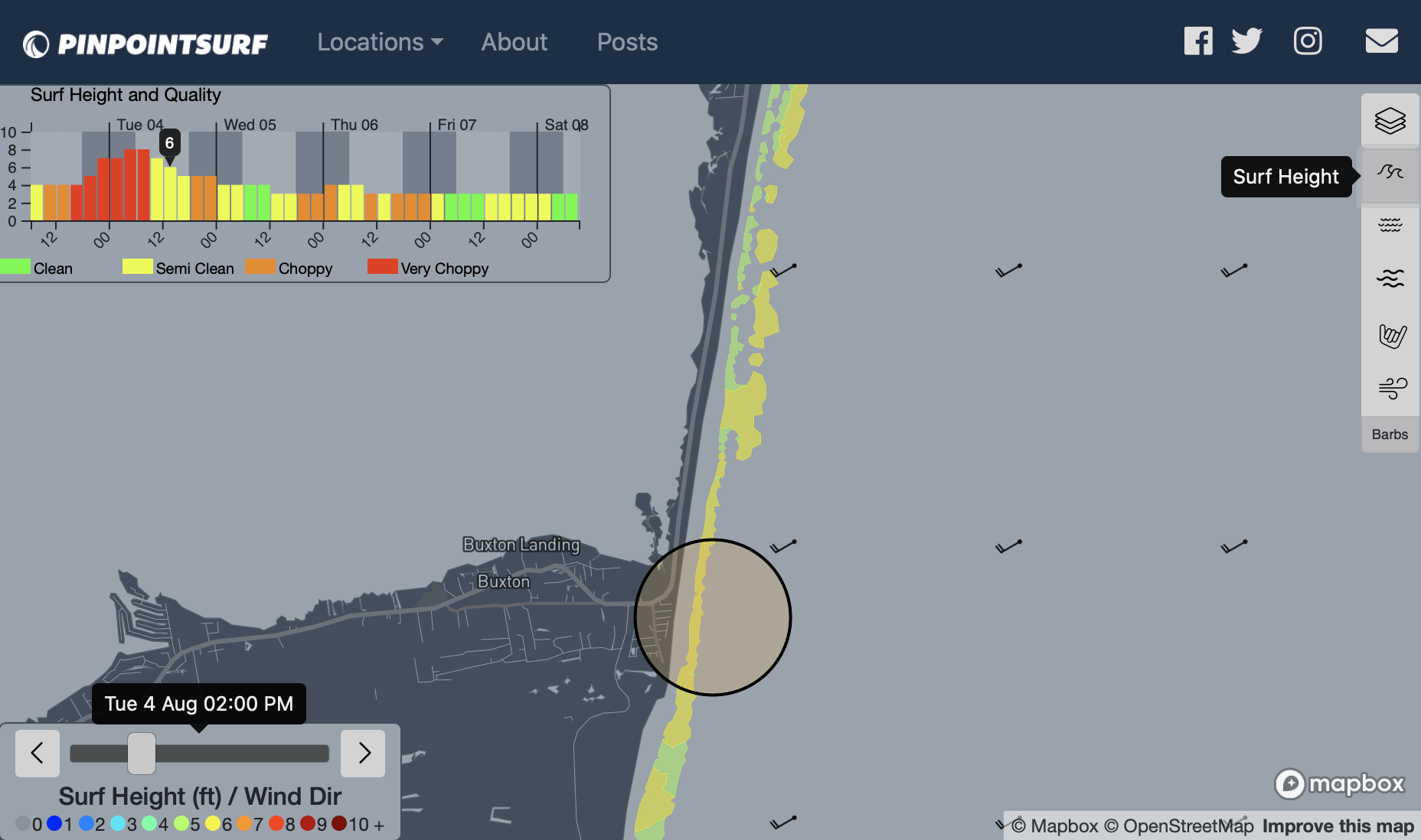 OBX Map