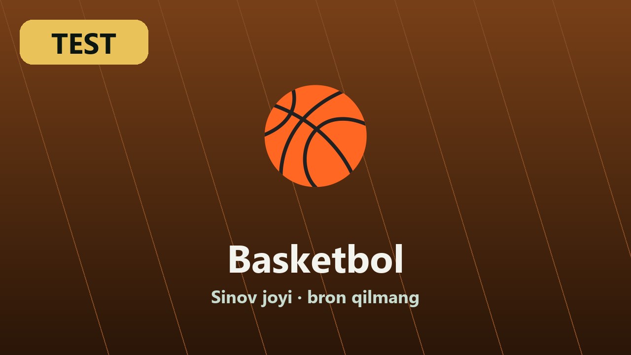 TEST · Basketbol