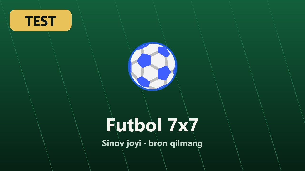 TEST · Futbol 7x7
