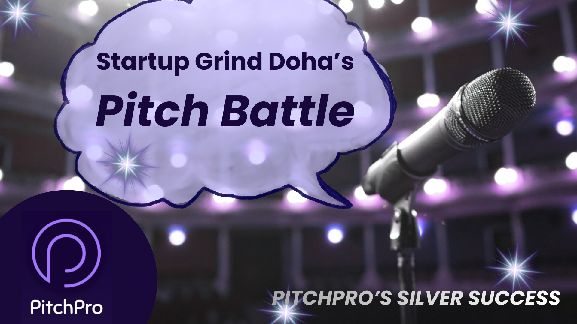 Silver Success: PitchPro Shines at Startup Grind’s Doha All-Star Battle