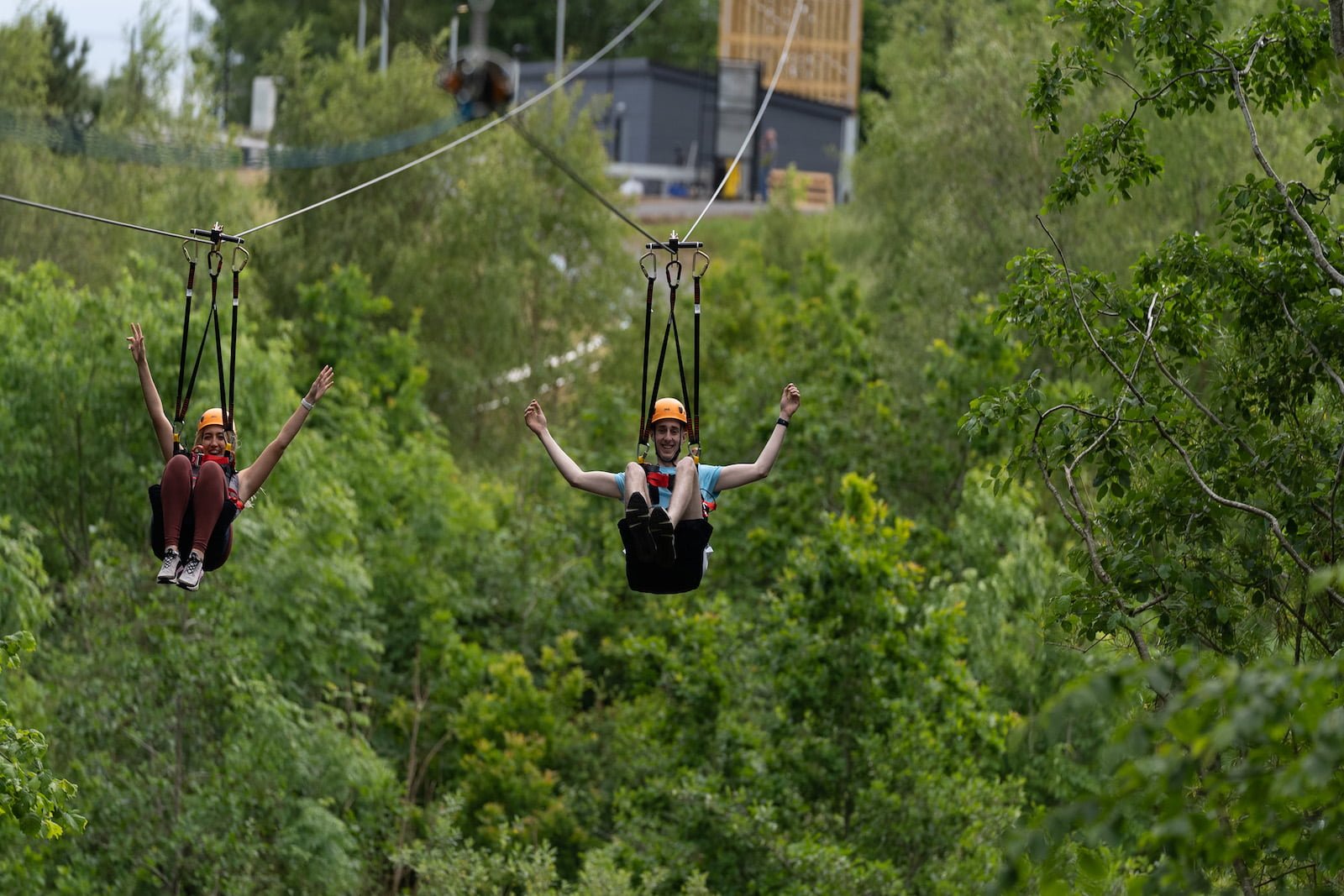 Zip Lining in Kereita Forest