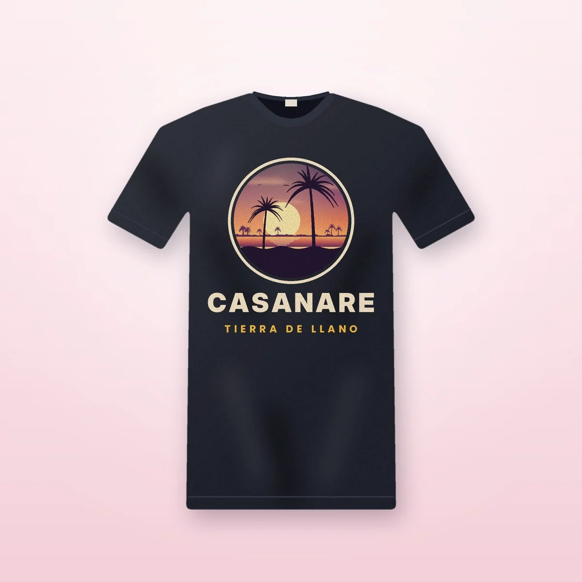 Camiseta Casanare · Negra