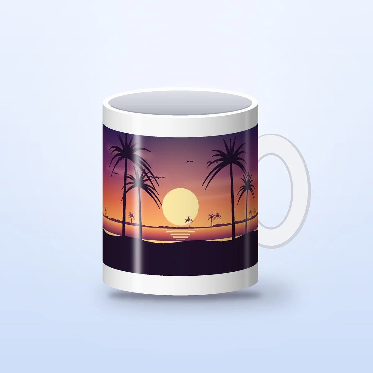 Taza Atardecer Llanero · 11 oz