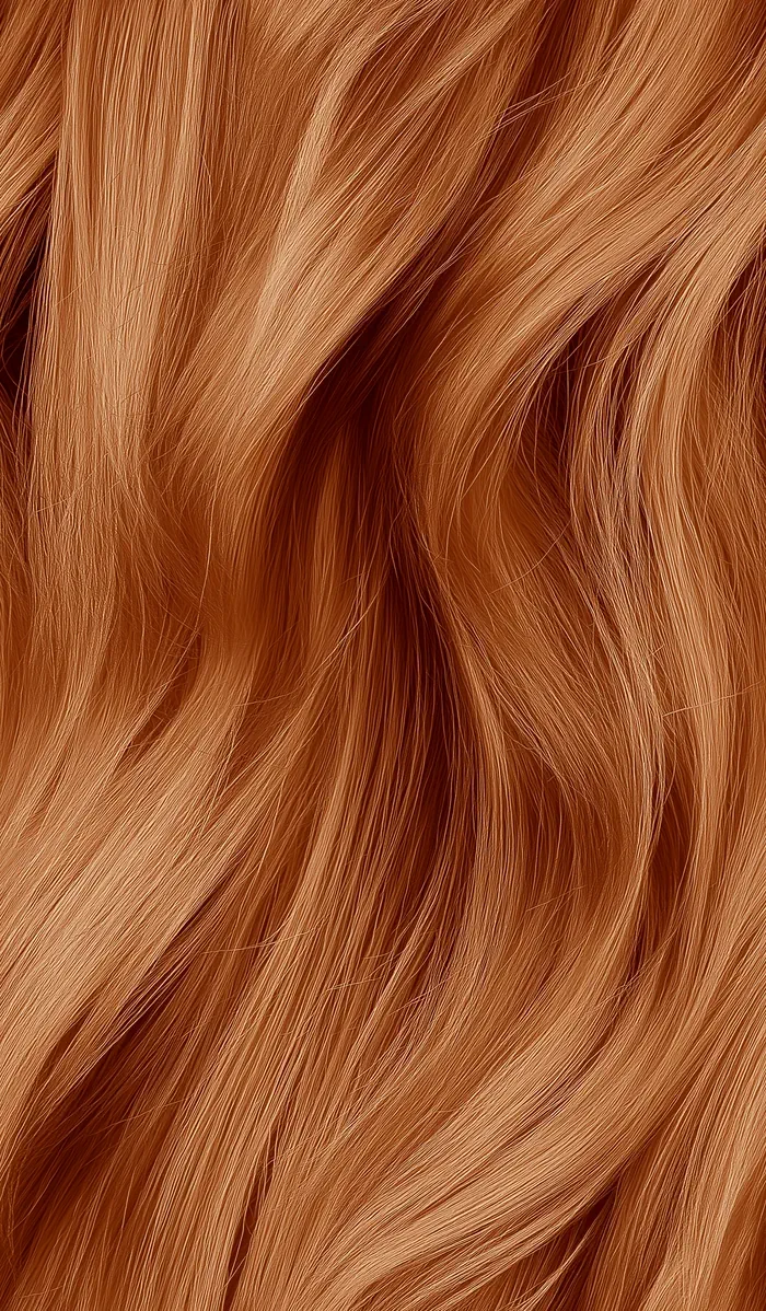 Ginger hairs texture