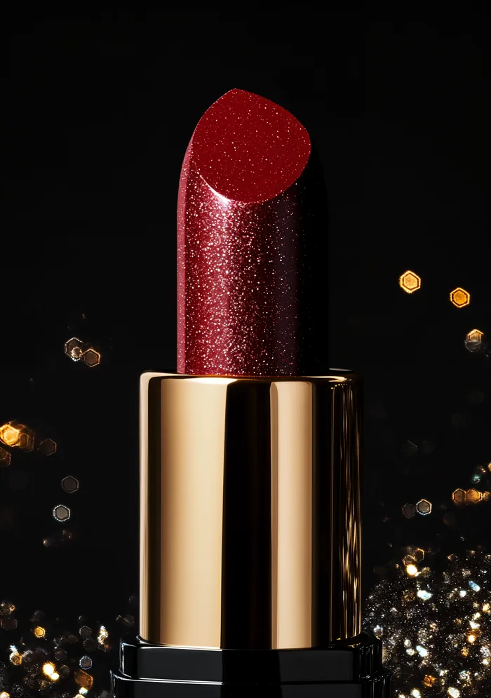 Red lipstick