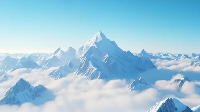Landscape photograph of a mountain