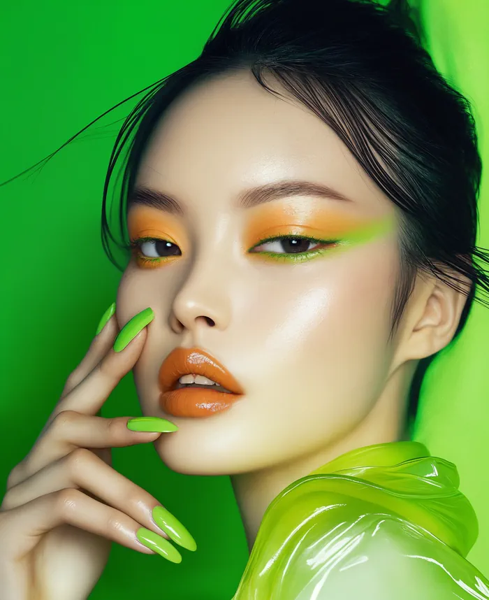 Green girl