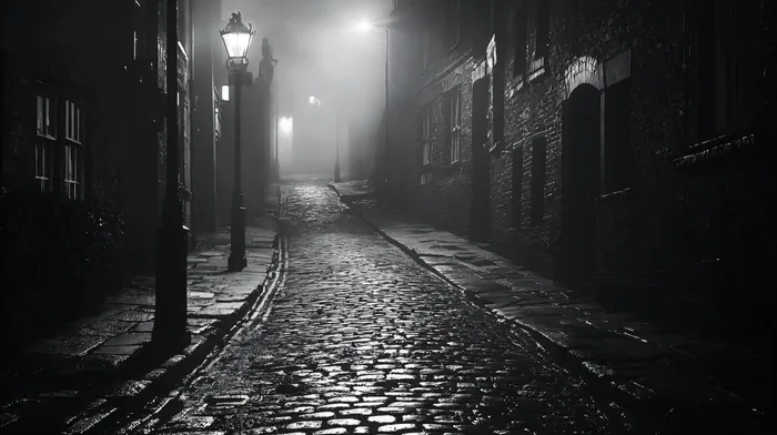 London street at night 2