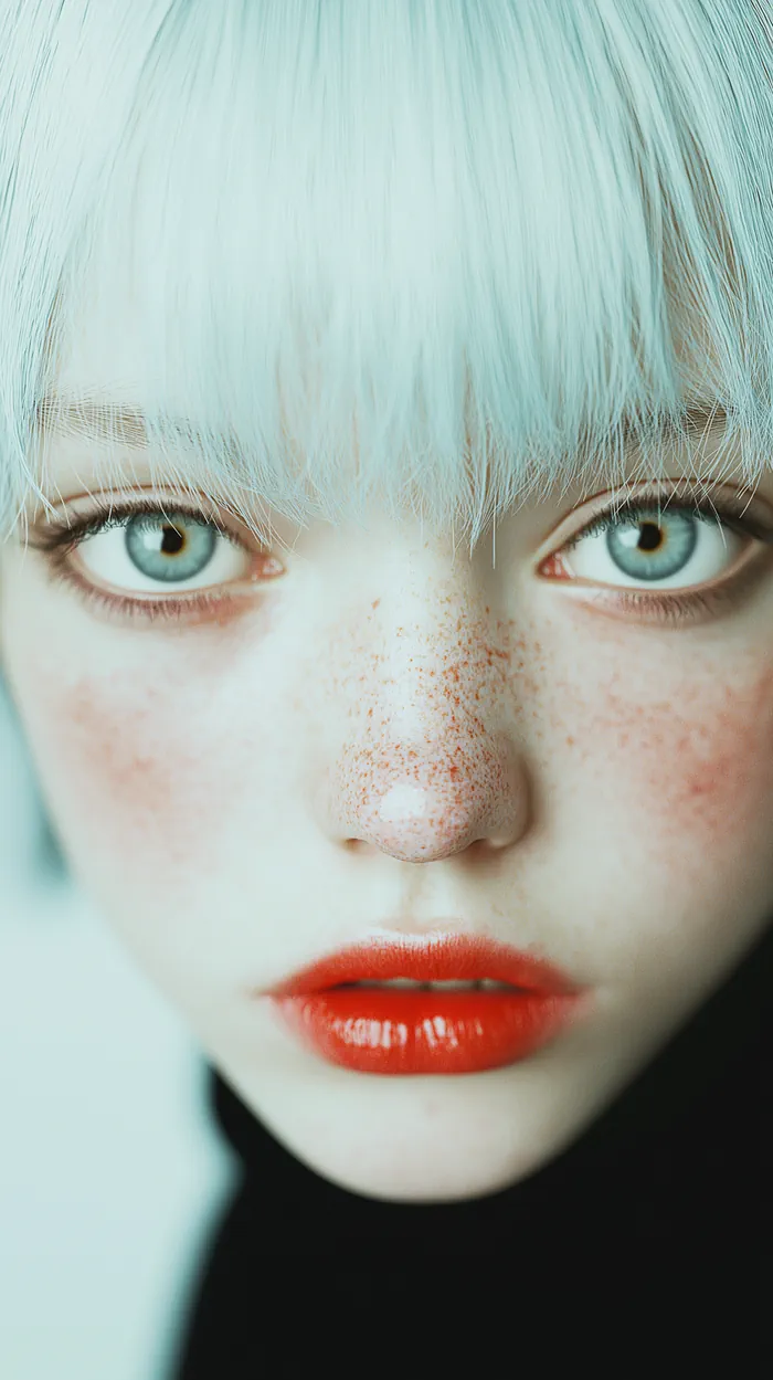 Contemplative portrait