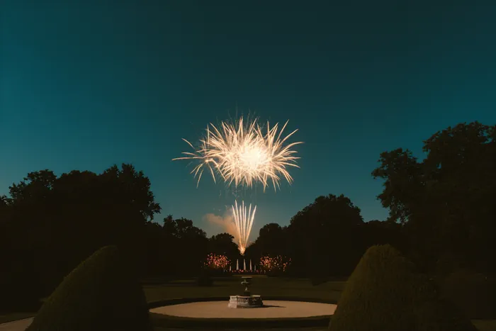 Versailles Garden fireworks