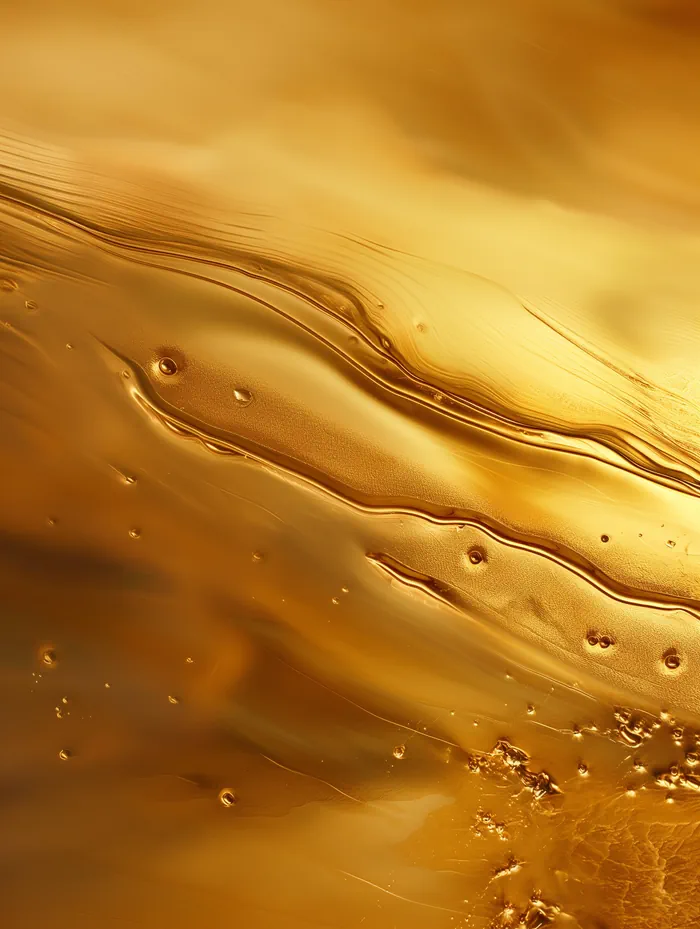 Gold oil texture