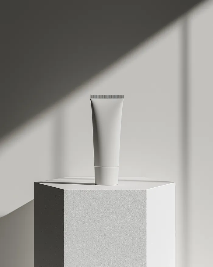 Moisturizer tube mockup