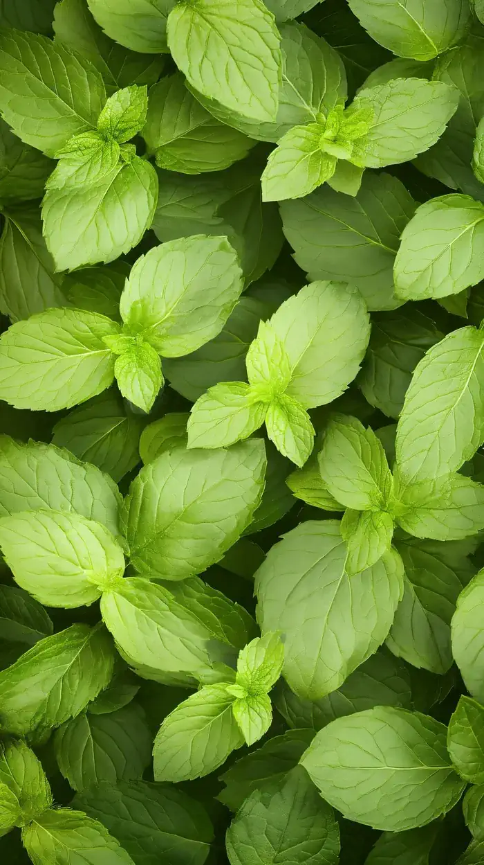 Sea of mint