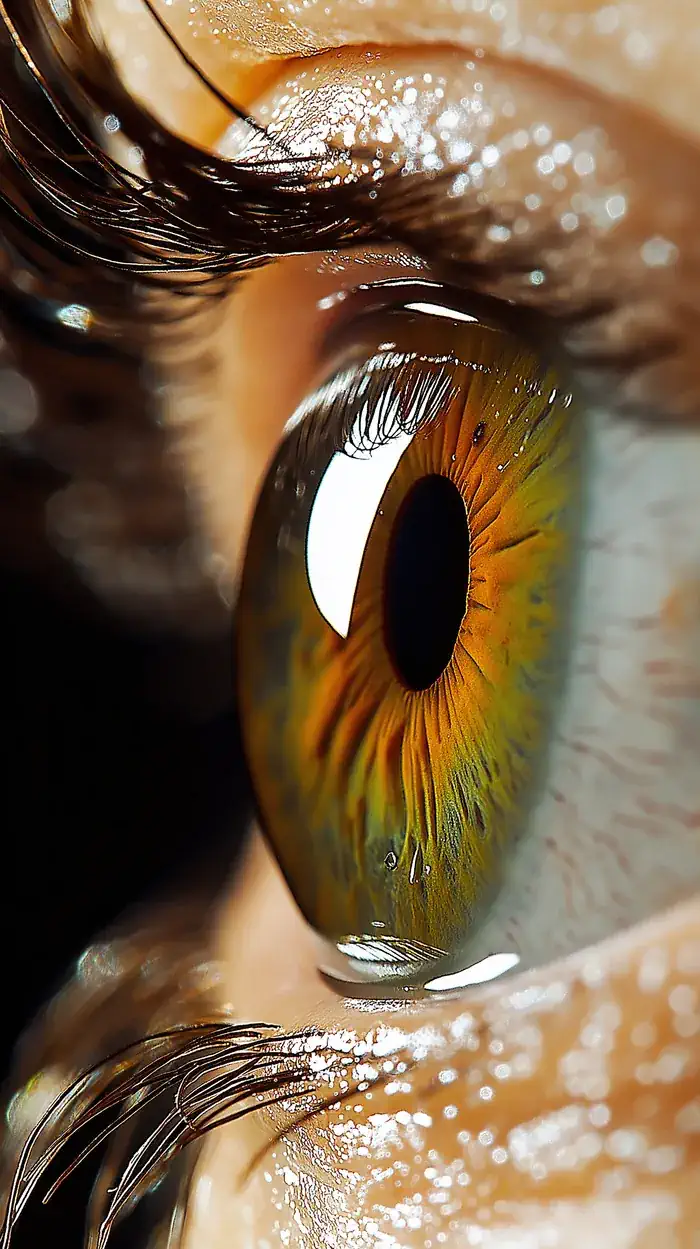 Macro of an eye