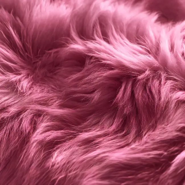 Pink fur