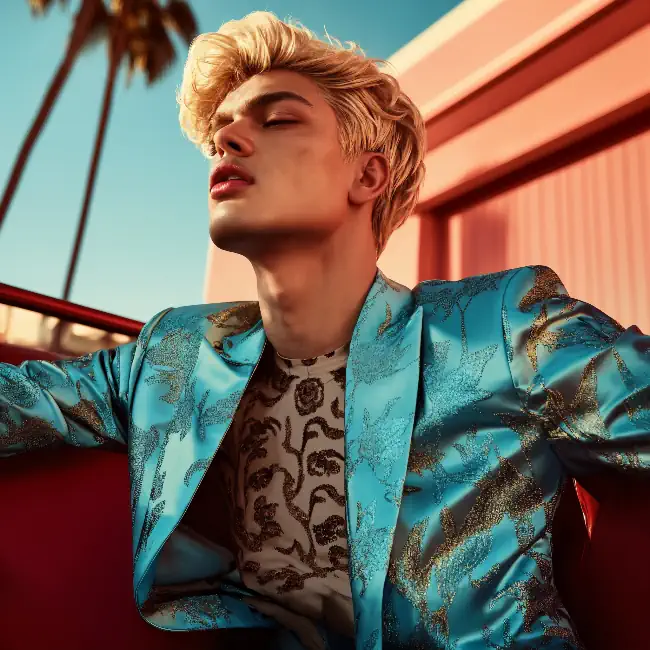 Hollywood Glamour Portrait