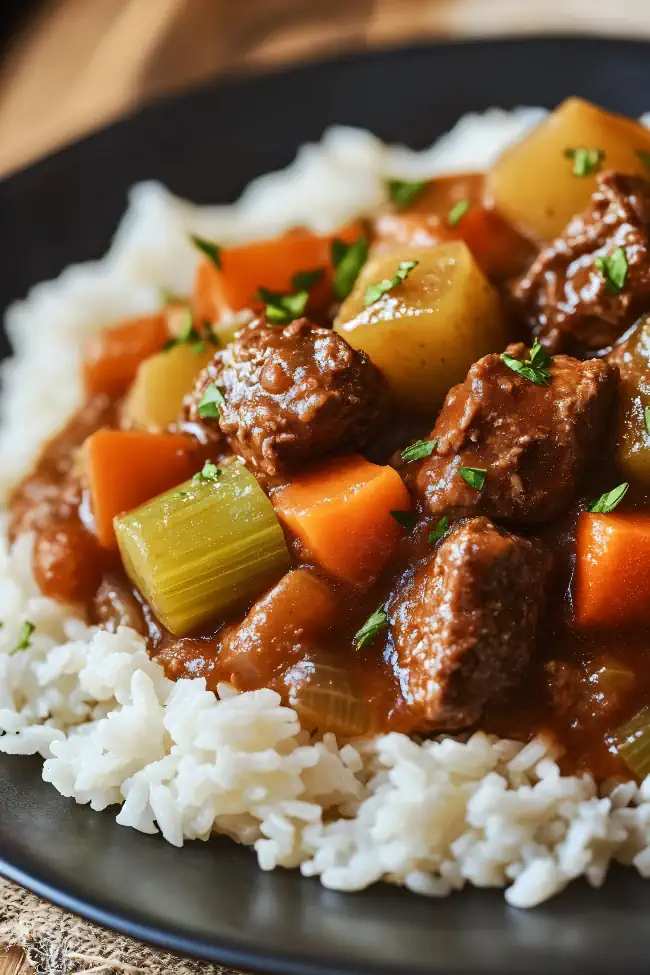 Hawaiian Beef Stew