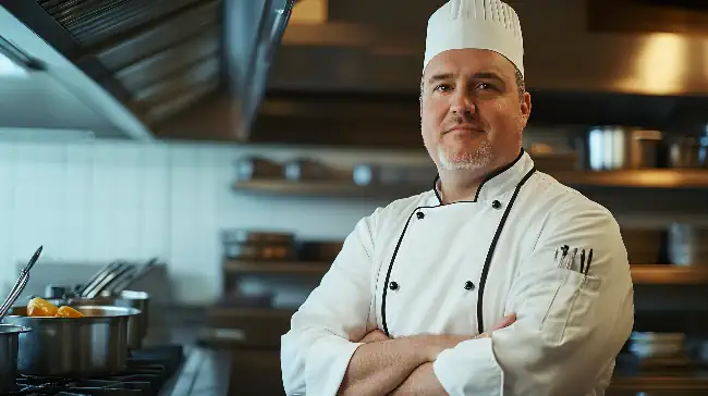 Chef in a kitchen