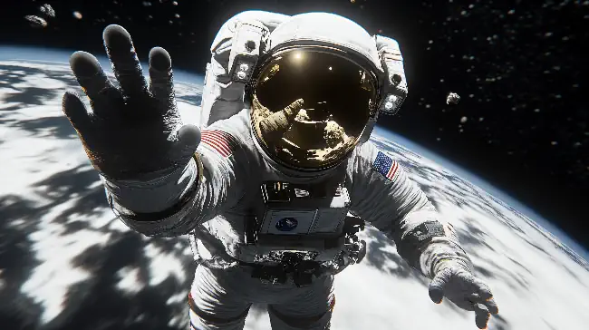 Outer space Astronaut