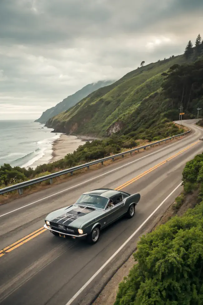 Classic vintage car