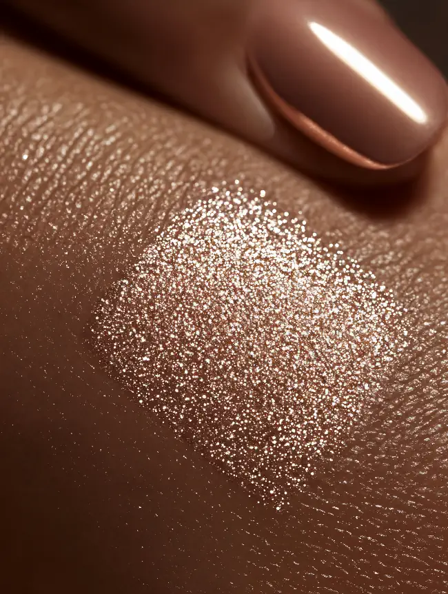 Champagne eyeshadow