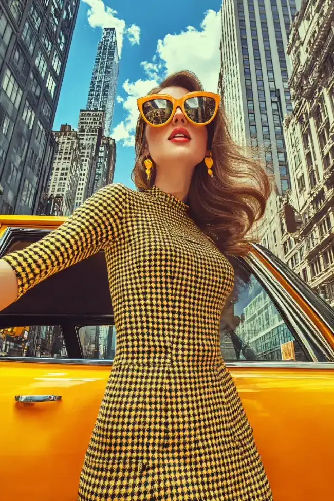 Editorial model in New York