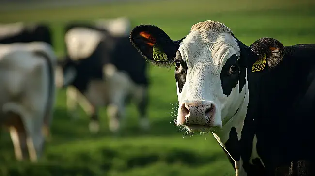 Holstein dairy cow