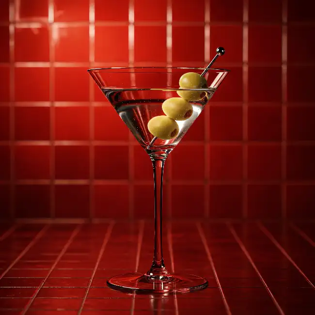 Classic martini glass