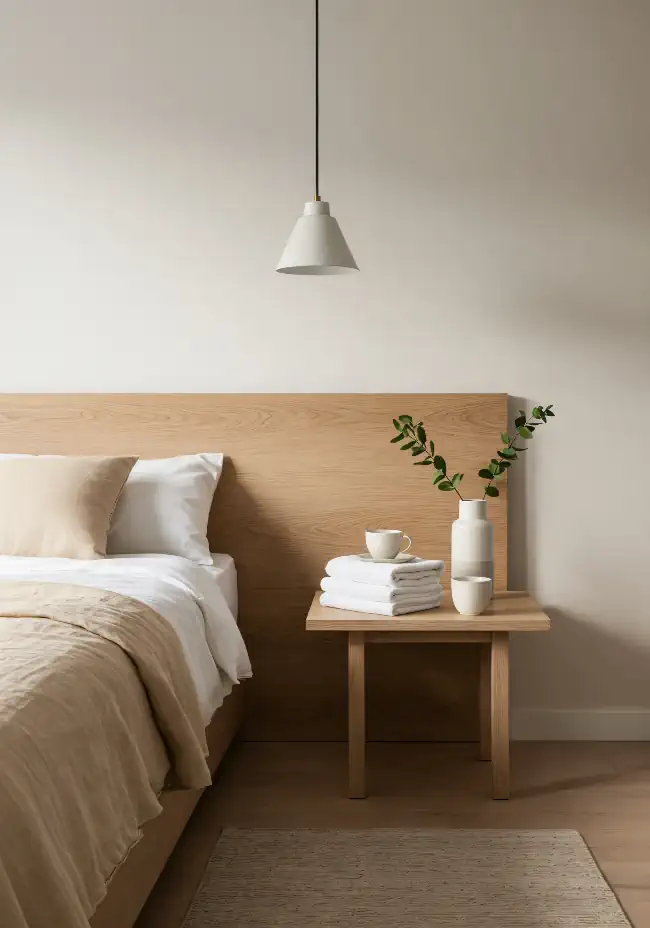 Minimalist bedroom