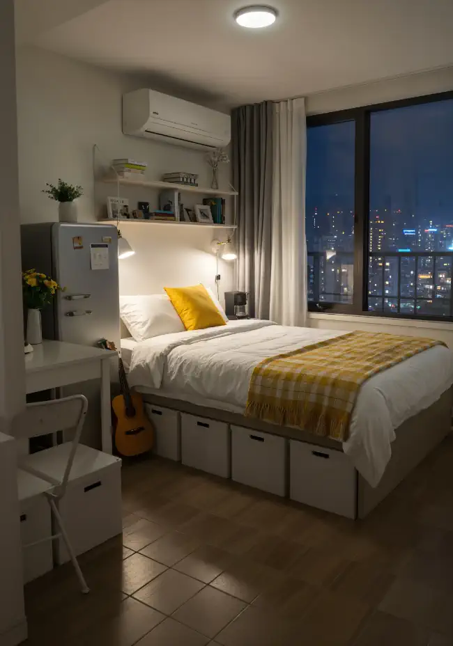 Cozy student room