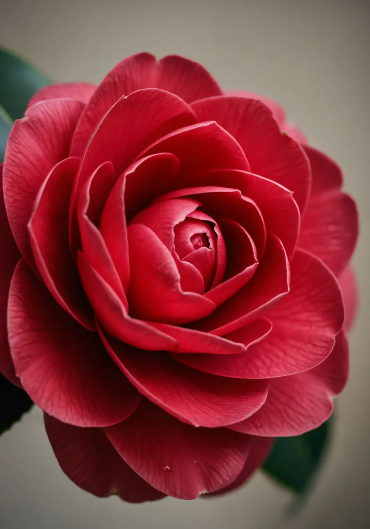 Japanese tsubaki flower