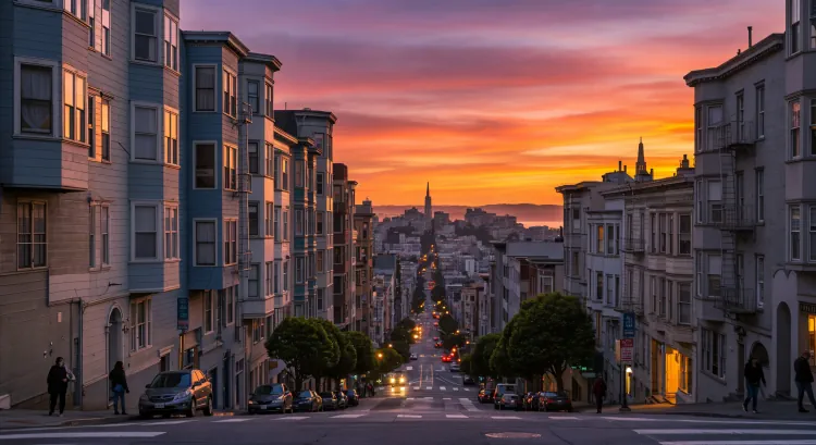 Sundown over San Francisco 2