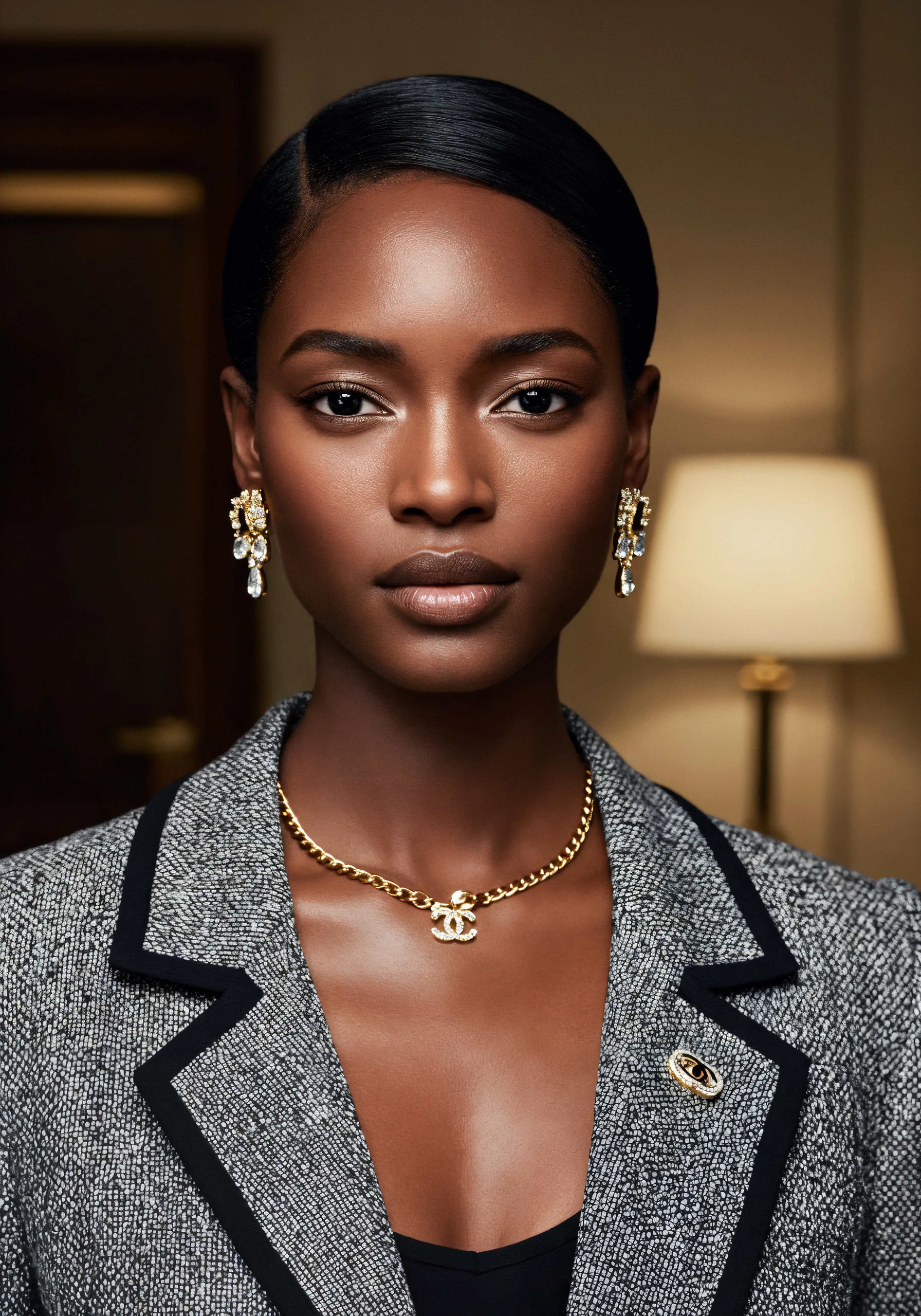Editorial portrait of woman